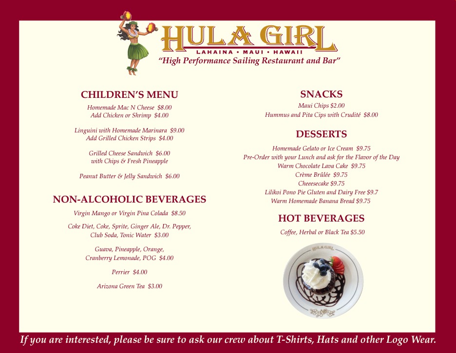 Childrens' Menu
